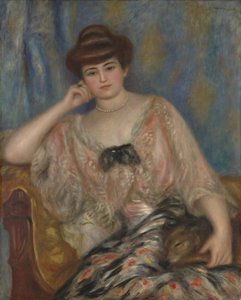 Misia Godebska-Sert portréja alkotó: Pierre Auguste Renoir